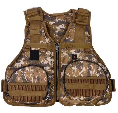 Camo Fishing Vest and Life Vest