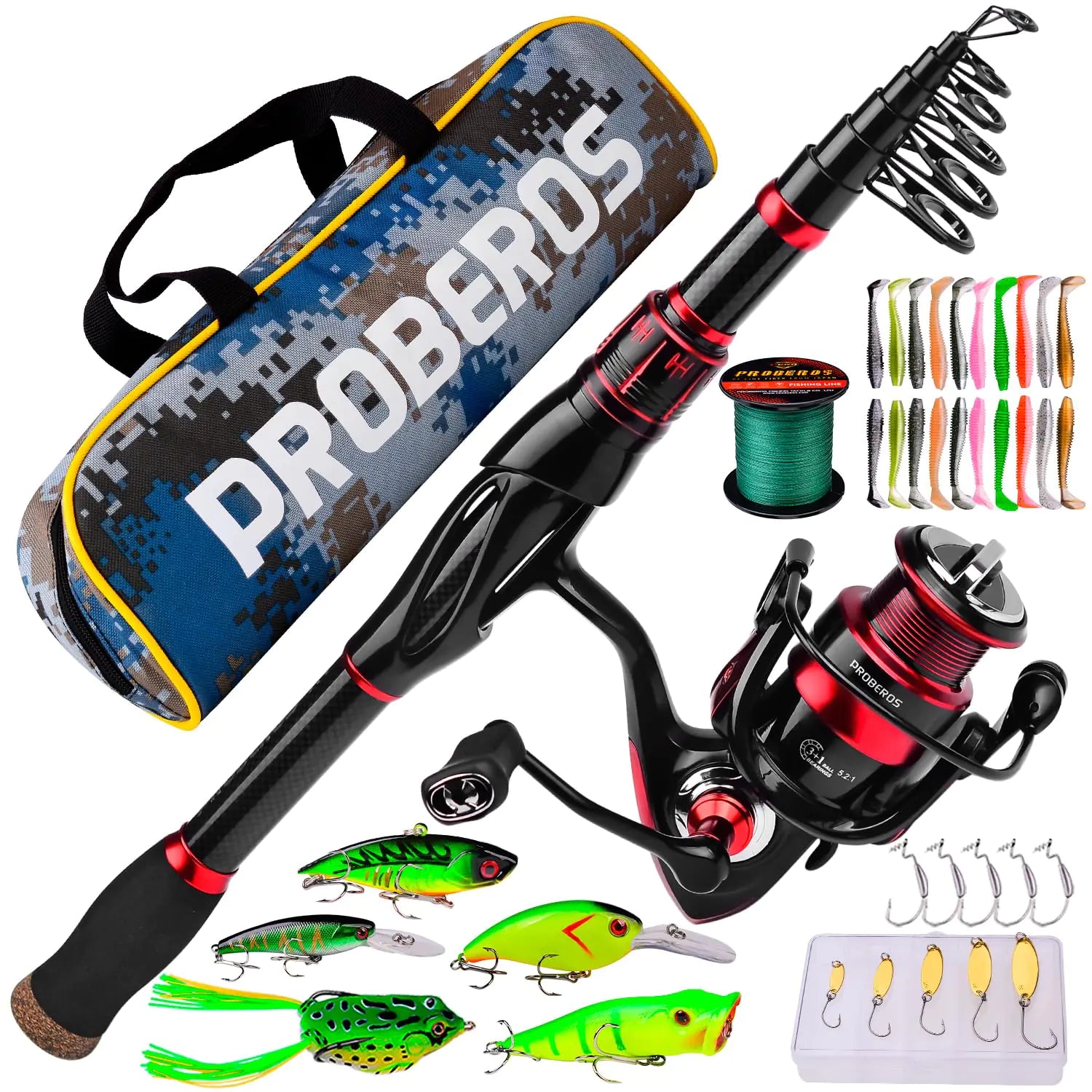 Fishing Rod and Reel Set