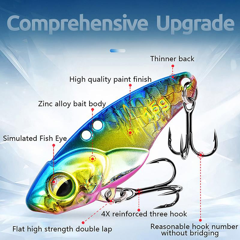 Rattle Strike Ripper Jerk Crankbait. Adjustable Tag Line Placement