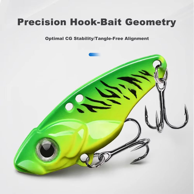 Rattle Strike Ripper Jerk Crankbait. Adjustable Tag Line Placement