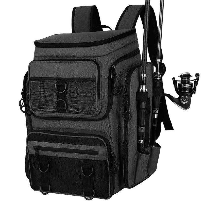 Legendary Angler Fishing Backpack with Rod Holder