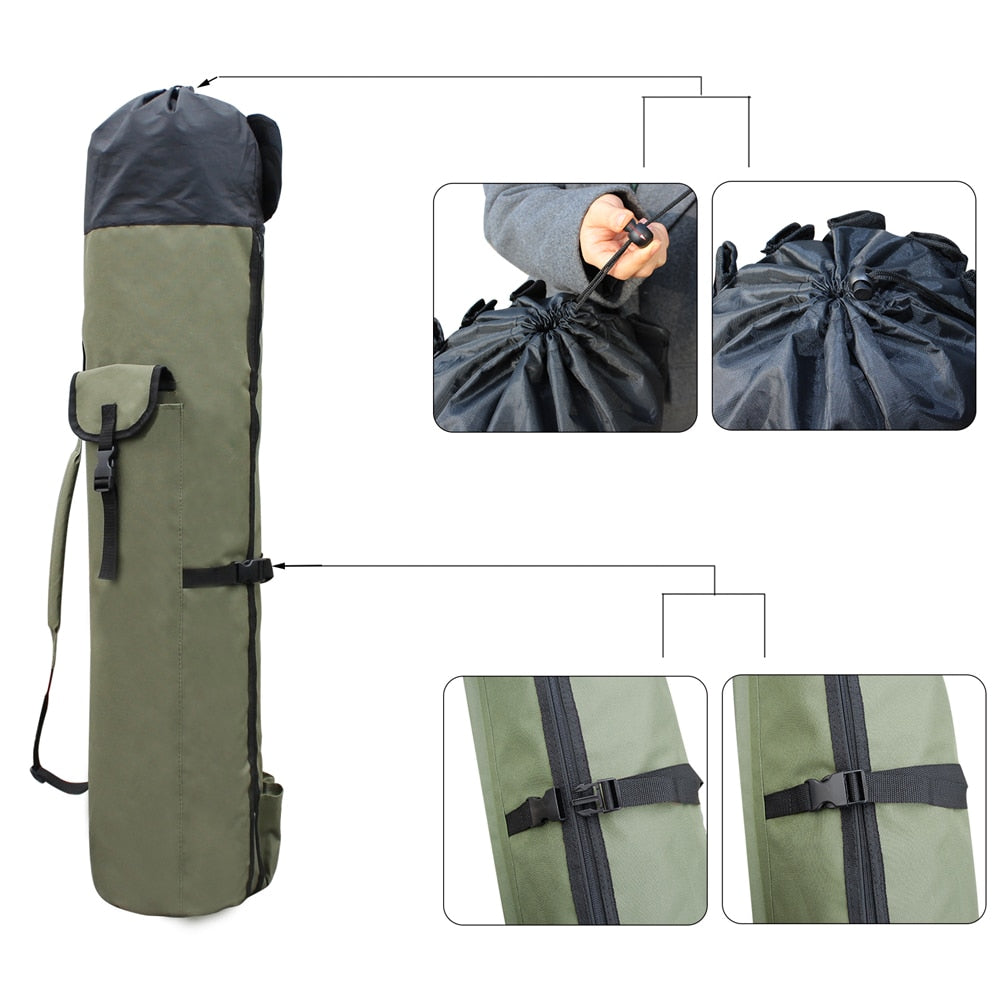 TJT 5 Rod Bag with Tackle Storage