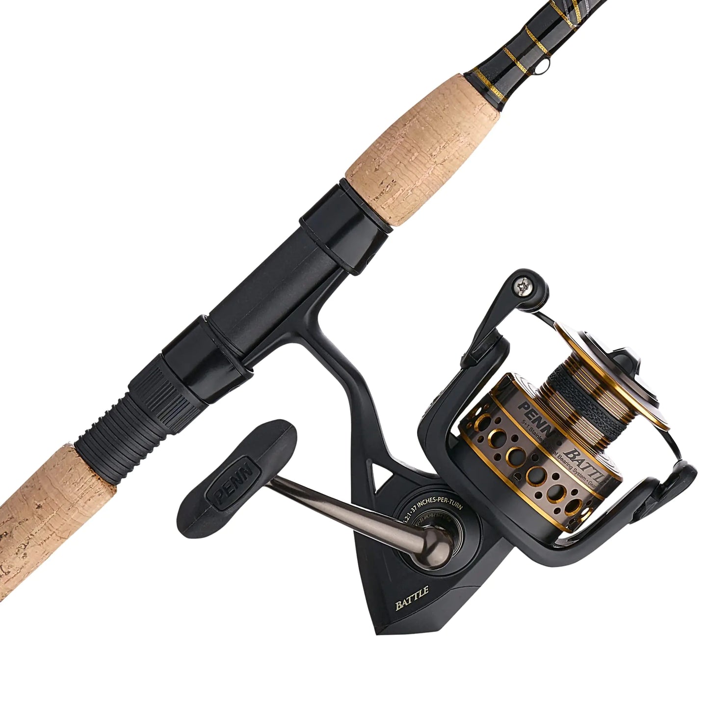 PENN Battle Fishing Rod Combo Black 4000 - 7 - Medium - 1pc