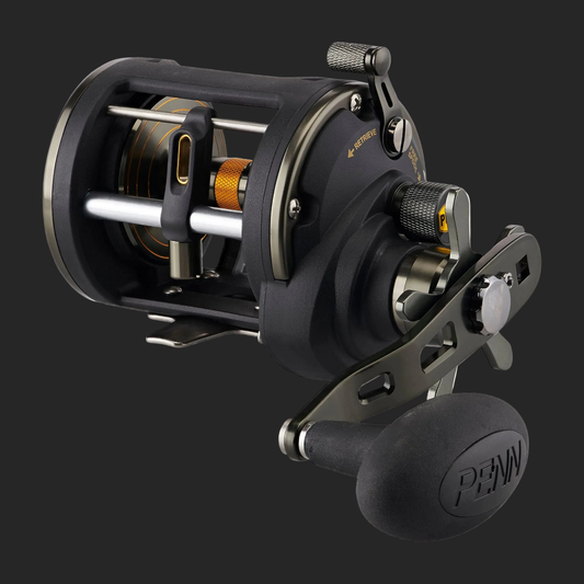 PENN Squall II Level Wind Fishing Reel Black Gold 30LWLH