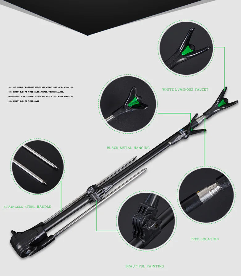 River Rat Stainless Steel Rod Holder